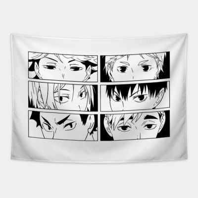 Pretty Setter Squad Tapestry Official Haikyuu Merch