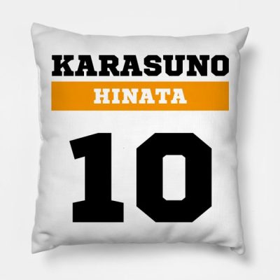 Haikyuu Hinata Shouyou 10 Throw Pillow Official Haikyuu Merch