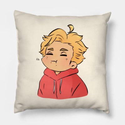Ukai Sensei Throw Pillow Official Haikyuu Merch