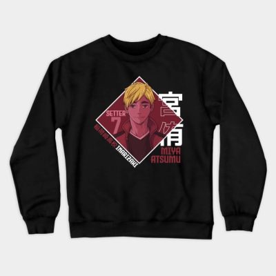 Miya Atsumu Team Colors Crewneck Sweatshirt Official Haikyuu Merch