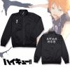 2020 New Anime Haikyuu Cosplay Jacket Haikyuu Black Sportswear Karasuno High School Volleyball Club Uniform Costumes - Haikyuu Store