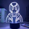 3D Lamp Anime Figure Haikyuu Kenma Kozume Volleyball USB Light Night Light For ChildrenValentines Day Gift 3 - Haikyuu Store