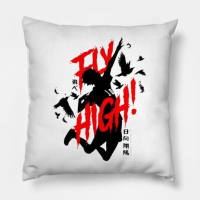 Haikyuu Anime Fly High Throw Pillow Official Haikyuu Merch