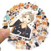 50PCS Anime Haikyuu Stickers Pack For DIY Laptop Phone Guitar Suitcase Skateboard PS4 Toy Volleyball Teenager 3 - Haikyuu Store