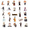 50PCS Anime Haikyuu Stickers Pack For DIY Laptop Phone Guitar Suitcase Skateboard PS4 Toy Volleyball Teenager 4 - Haikyuu Store