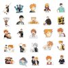 50PCS Anime Haikyuu Stickers Pack For DIY Laptop Phone Guitar Suitcase Skateboard PS4 Toy Volleyball Teenager 5 - Haikyuu Store