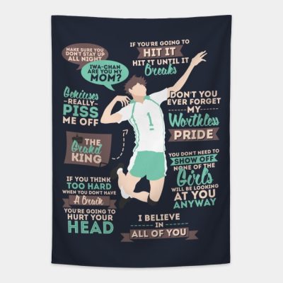 The Grand King Tapestry Official Haikyuu Merch