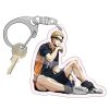 Anime Haikyuu Kageyama Hinata Kenma Kozume Acrylic Figure Keychain Decor Bag Collection Cartoon Volleyball Boy Keychain 3 - Haikyuu Store