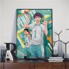 Anime Haikyuu Manga High School Volleyball Painting Picture Quality Canvas Poster Living Kids Room Wall Art 8 - Haikyuu Store