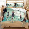 Cartoon Anime Haikyuu Bedding Set 3D Printed Volleyball Boys Duvet Covers Set Luxury Bedclothes for Kids.jpg 640x640 6 - Haikyuu Store