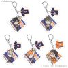 Cute Cartoon Keychain Volleyball Boy Key Chain Ring Anime Haikyuu Keyring Hot Sales 5 - Haikyuu Store