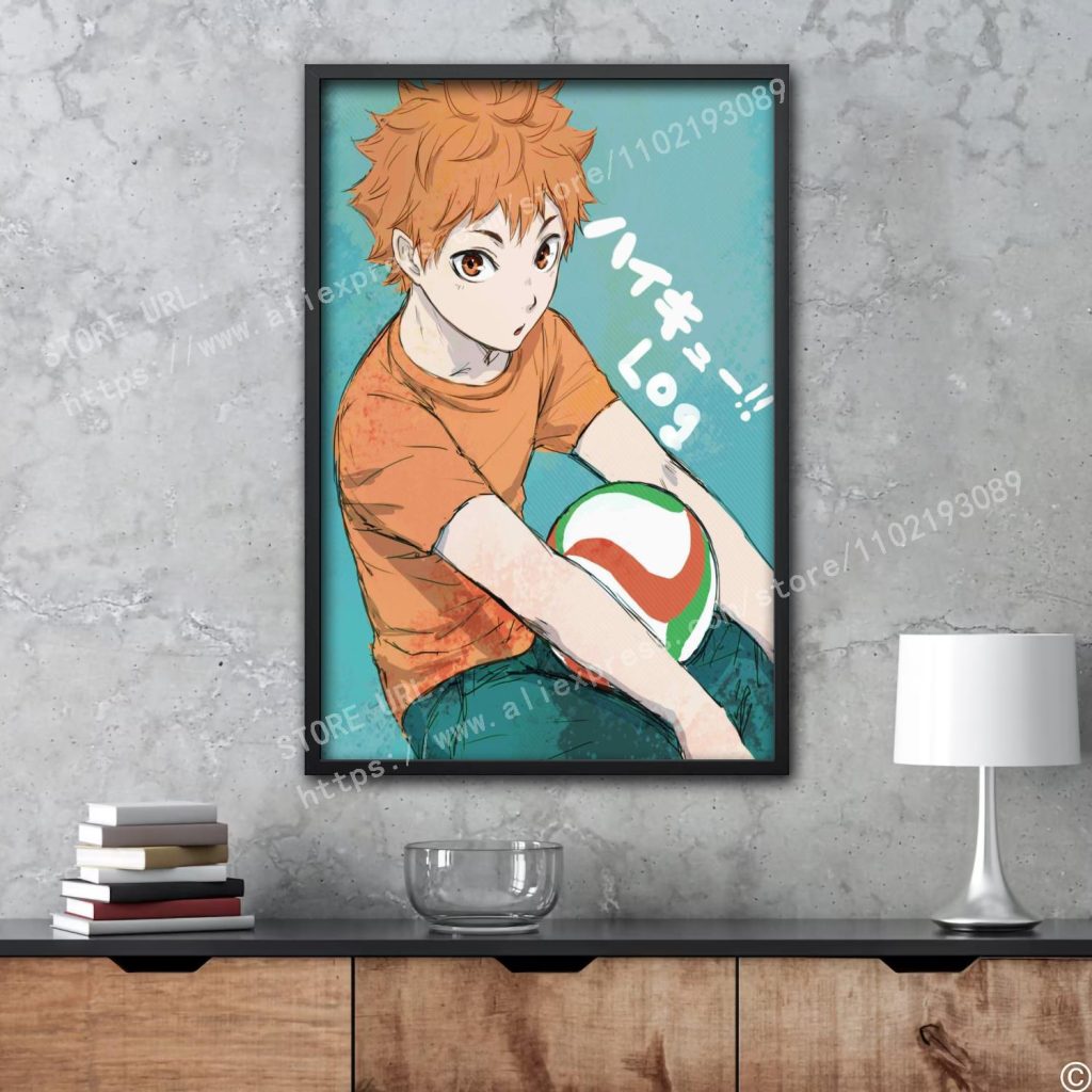Haikyu Hinata animation Decorative Canvas Posters Room Bar Cafe Decor Gift Print Art Wall Paintings 21 - Haikyuu Store