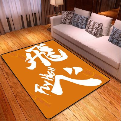 Haikyuu Juvenile Anime Carpet Anti Skid Area Floor Mat 3D Rug Non slip Mat Dining Room 12 - Haikyuu Store