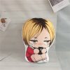 Hot 10cm Anime Haikyuu Plush Doll Anime Volleyball plush keychain Stuffed Animals Soft Plush Children Gifts 4 - Haikyuu Store