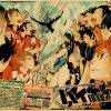 Japanese Cartoon Haikyuu Poster Volleyball Boy Art Painting Kraft Paper Manga Vintage Prints Wall Sticker for 9 - Haikyuu Store