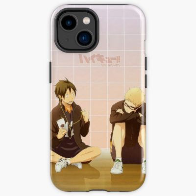 Haikyuu Tsukkiyama Aesthetic Edit Iphone Case Official Haikyuu Merch