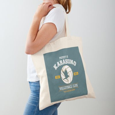 Property Of Karasuno Volleyball Club Haikyuu Inspired Tote Bag Official Haikyuu Merch