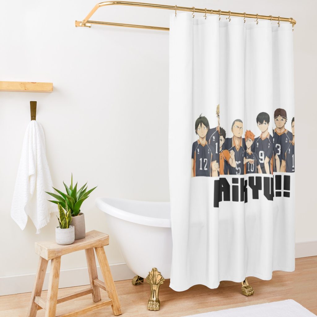 Haikyuu Shower Curtain Official Haikyuu Merch