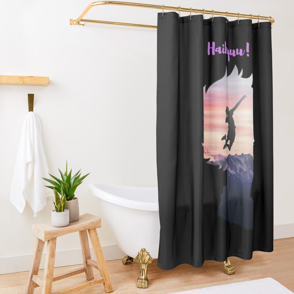 Haikyuu!! - Hinata Shower Curtain Official Haikyuu Merch