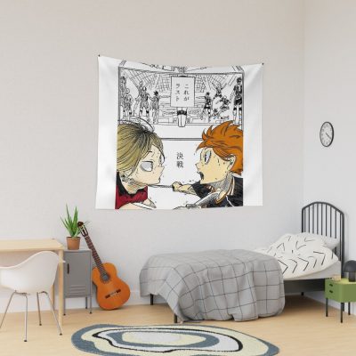 Haikyuu - Kenma & Hinata Anime Tapestry Official Haikyuu Merch