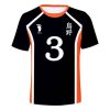 2023 Anime Haikyuu Cosplay Costume Hinata Shoyo 3D T shirt Karasuno High School Volleyball Tops Kageyama 2.jpg 640x640 2 - Haikyuu Store