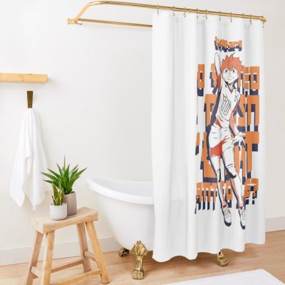 Haikyuu Hinata Shoyo Style 2 Shower Curtain