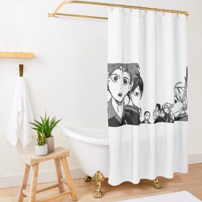 Haikyuu Karasuno Shower Curtain