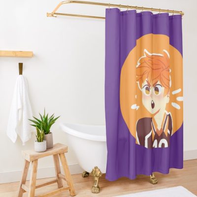 Haikyuu Set Hinata Shower Curtain