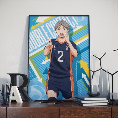 New Haikyuu Volleyball Canvas Wallart